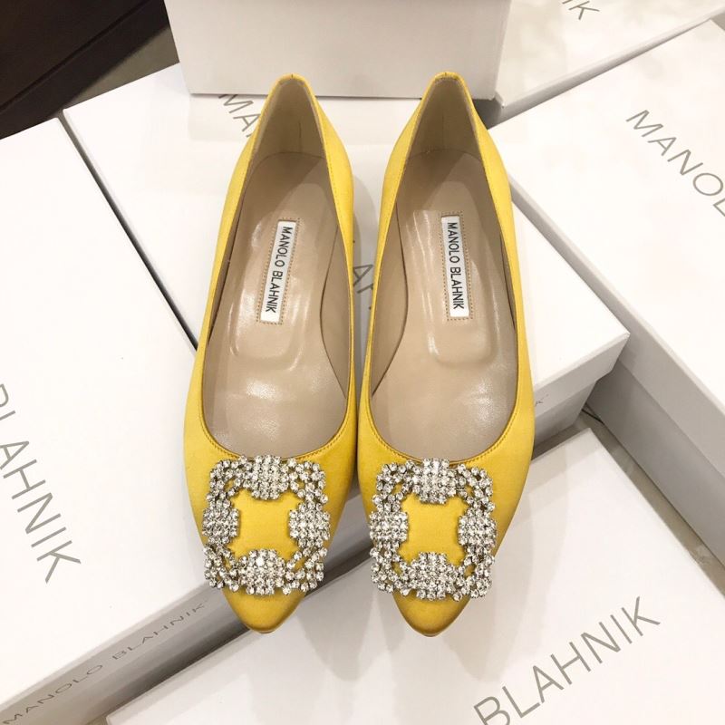 Manolo Blahnik flat shoes